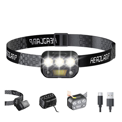 Ultra Bright LED Headlamp with Motion Sensor