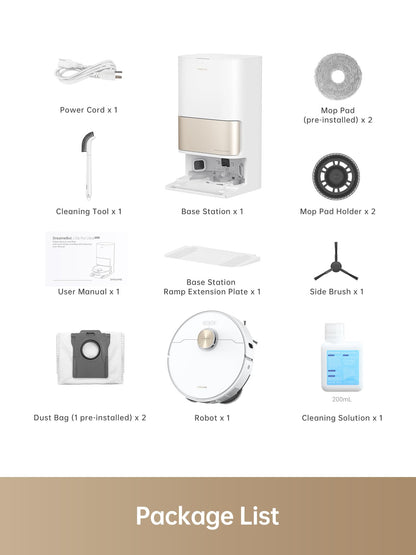 DREAME L10s Pro Robot Vacuum and Mop Combo