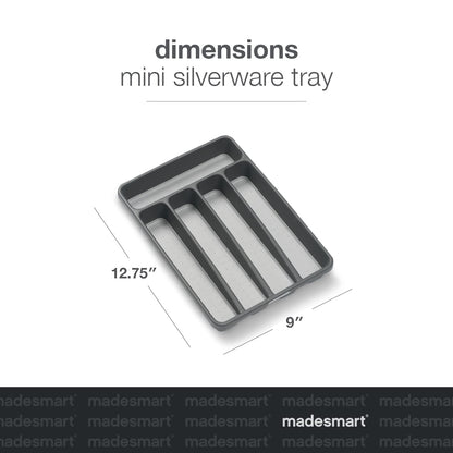 madesmart Mini Silverware Tray with Soft Grip