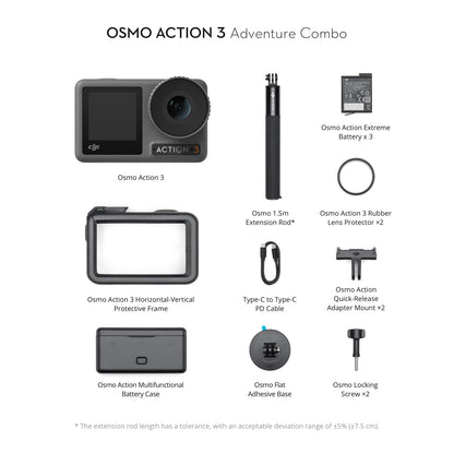 DJI Osmo Action 3 Waterproof 4K Camera
