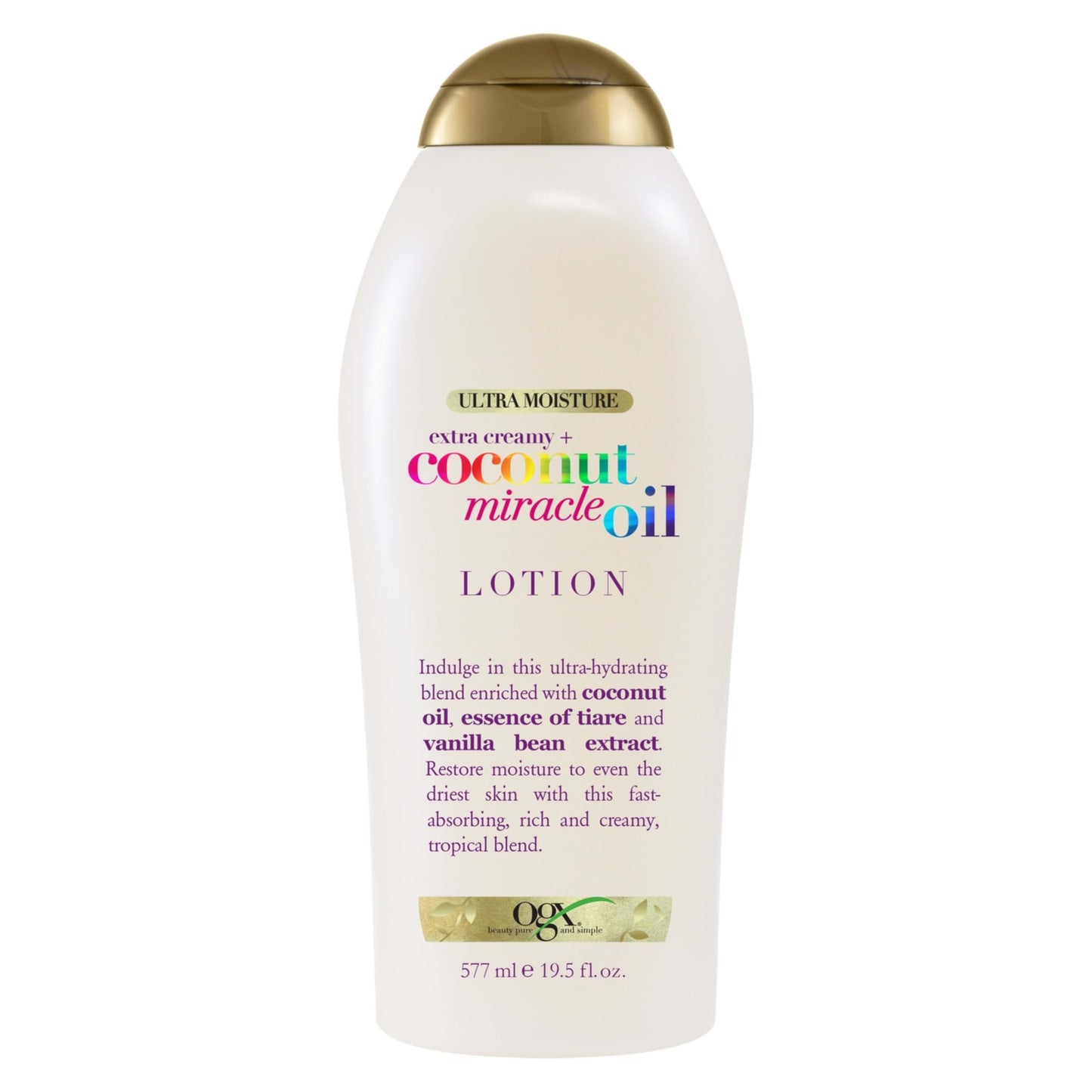 OGX Coconut Miracle Oil Body Lotion, 19.5 Oz