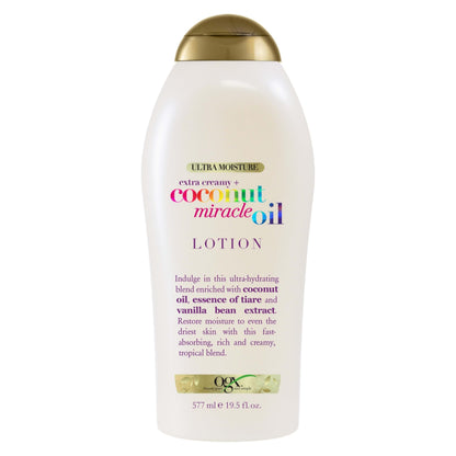 OGX Coconut Miracle Oil Body Lotion, 19.5 Oz
