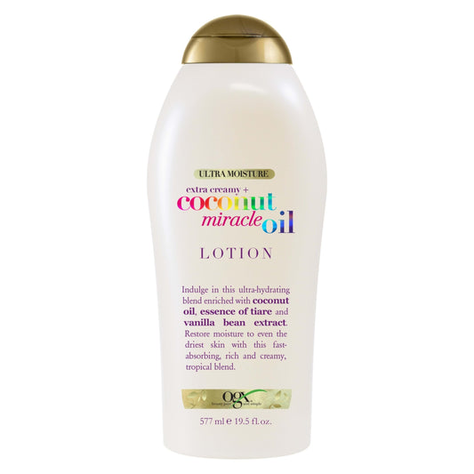 OGX Coconut Miracle Oil Body Lotion, 19.5 Oz