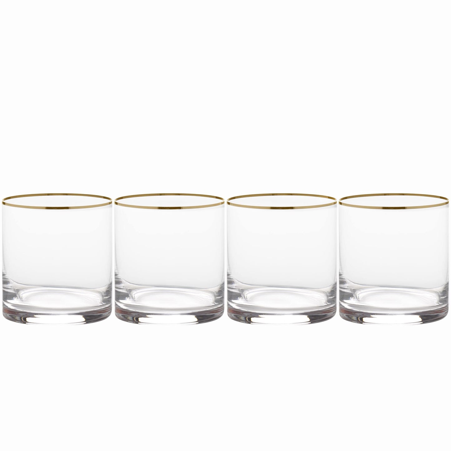 Mikasa Set of 4 Double Old Fashioned Glasses