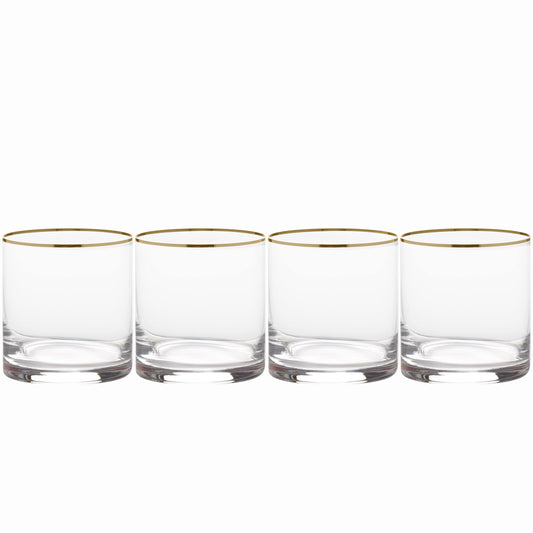 Mikasa 15-Ounce Double Old Fashioned Glass Set