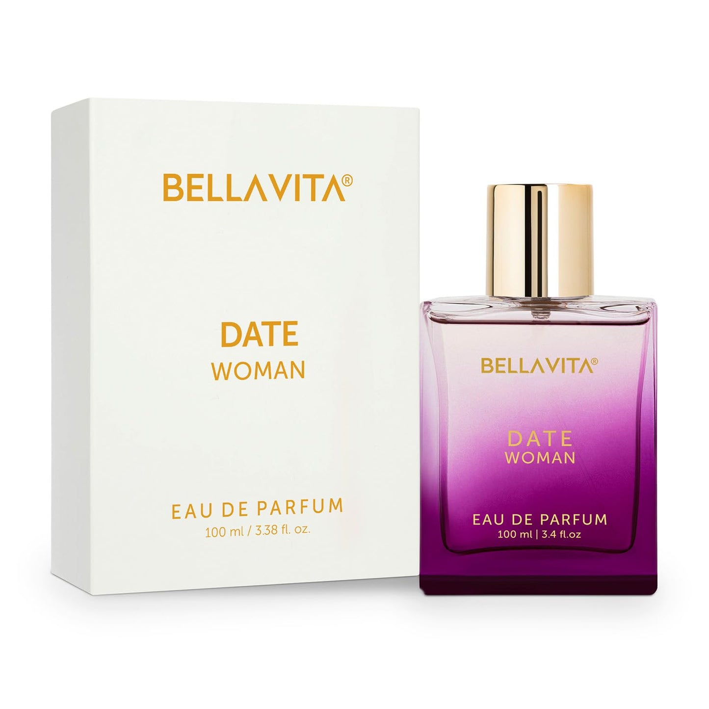 Bella Vita Luxury Date Woman Perfume for women | Eau De Parfum for Women | Pink Pepper, Red Fruit & Jasmine | Fruity & Spicy Long-Lasting EDP Fragrance Scent | 100 ML (3.34 FL. OZ.)