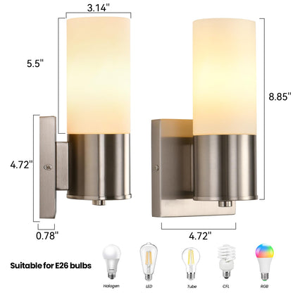 2 Pack Blinghy Modern Wall Sconces Lighting