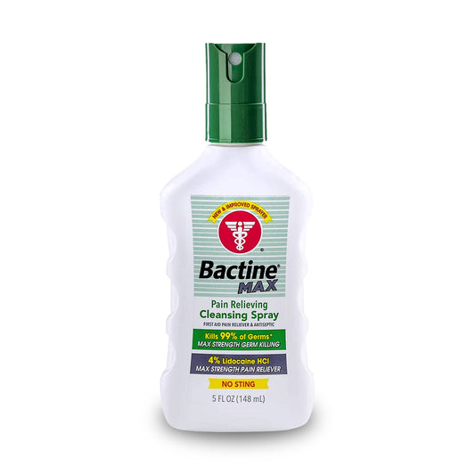 Bactine MAX Pain Relief Cleansing Spray 5oz