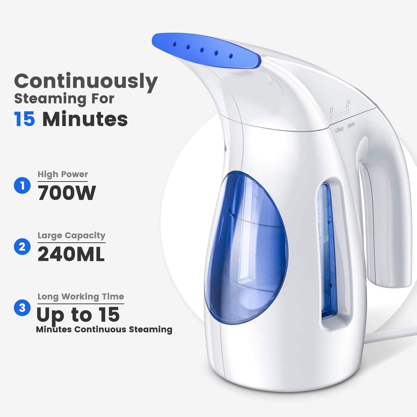 Portable Handheld Clothes Steamer 700W HiLIFE