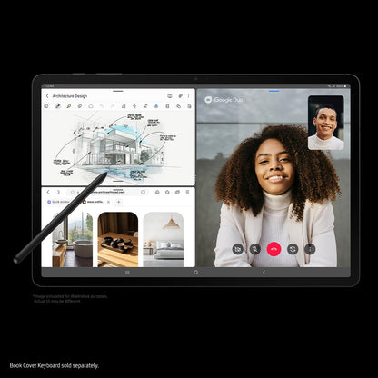 SAMSUNG Galaxy Tab S8+ 12.4” 128GB WiFi 6E Android Tablet, Large AMOLED Screen, S Pen Included, PC Experience, Ultra Wide Camera Records 4K Video, Long Lasting Battery, US Version, 2022, Graphite
