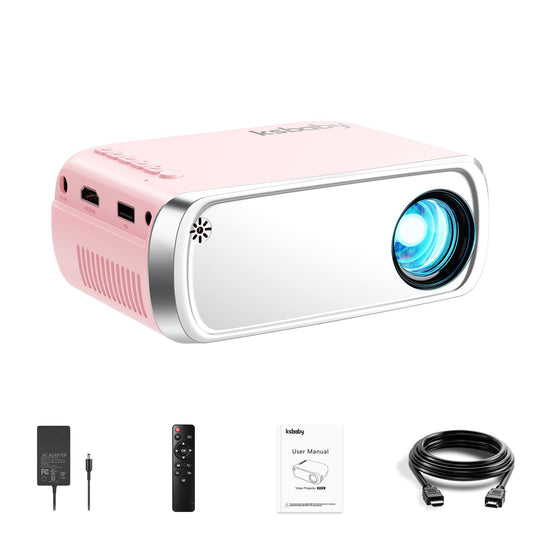 Mini Projector for Outdoor Movies, HDMI, USB