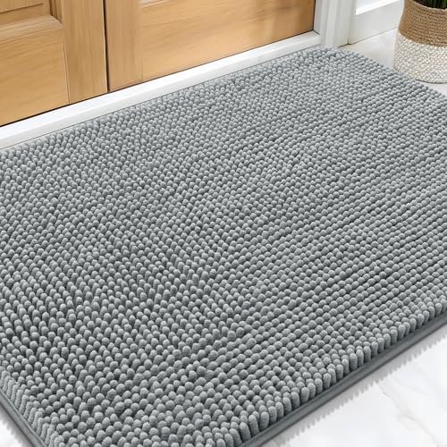 OLANLY Absorbent Non-Slip Dog Door Mat