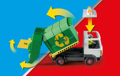 Playmobil Recycling Truck with 2 Figures & Accessories