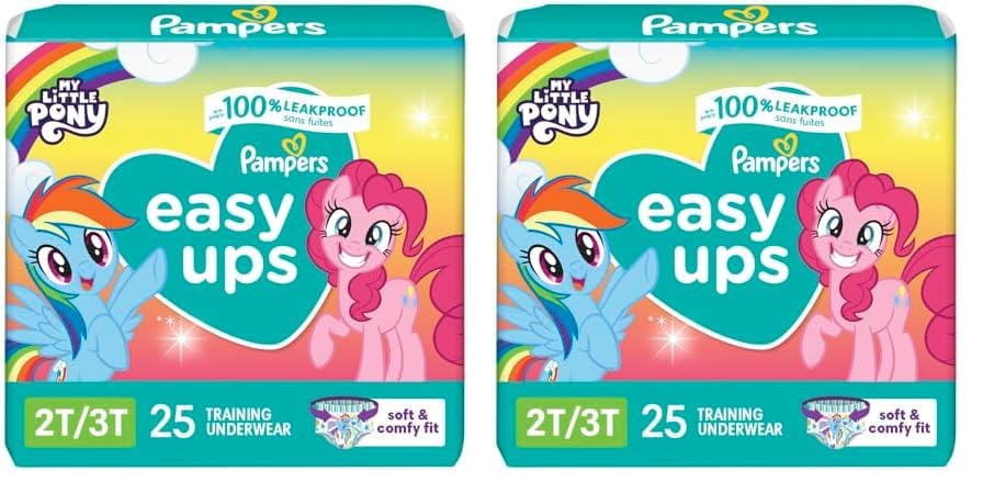 Pampers Easy Ups Potty Training Pants 50 Count