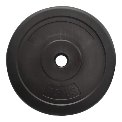 BalanceFrom Fitness 40 Pound 14 Item All Purpose Vinyl Weight Dumbbell Set with 2.5 Pound and 7.5 Pound Weights and Collar Locks, Black