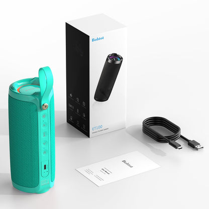 Portable Bluetooth Speaker with 15W Loud Sound