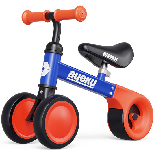 AyeKu Baby Balance Bike, Cute Toddler Bikes 12-36 Months Gifts for 1 Year Old Boy/Girl Bike to Train Baby from Standing to Running,1st First Birthday Gift