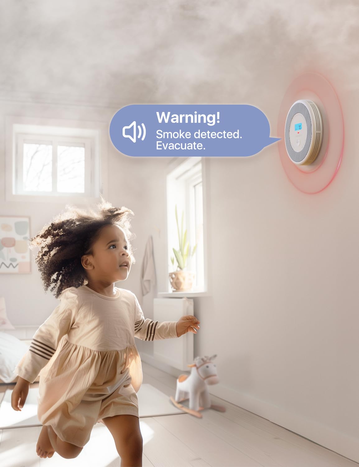 X-Sense Smoke and Carbon Monoxide Detector Combo