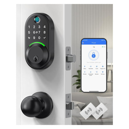 WiseGear Keyless Entry Smart Lock with Knob