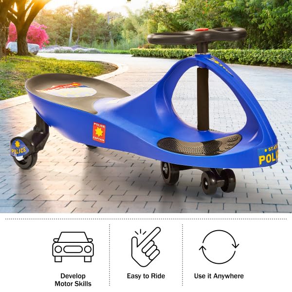 Wiggle Car Ride-On Toy for Kids Age 3+