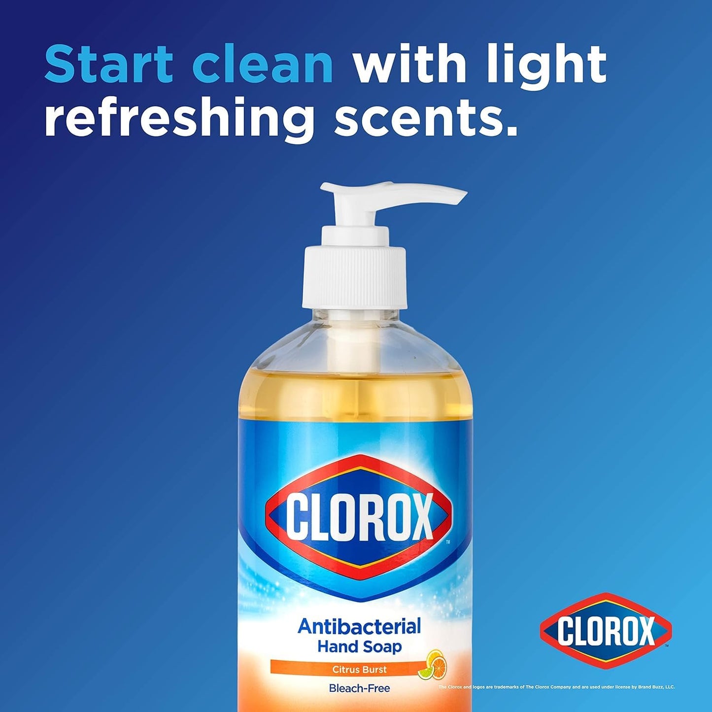 Clorox Antibacterial Hand Soap Pump - Citrus Burst