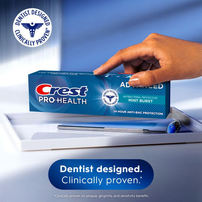 Crest Pro-Health Antibacterial Toothpaste Pack of 4