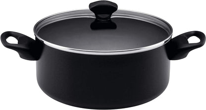 Farberware 15-Piece Nonstick Cookware Set, Black