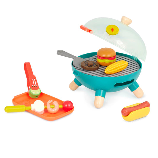 BBQ Grill Playset for Pretend Cooking Fun