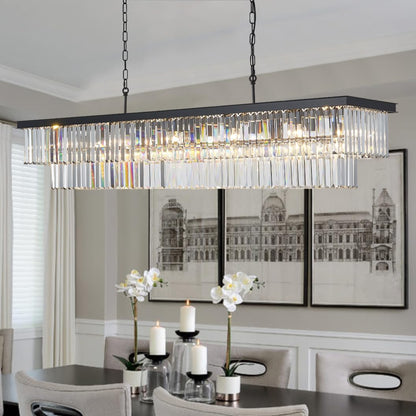 17-Light Crystal Chandelier for Dining Room