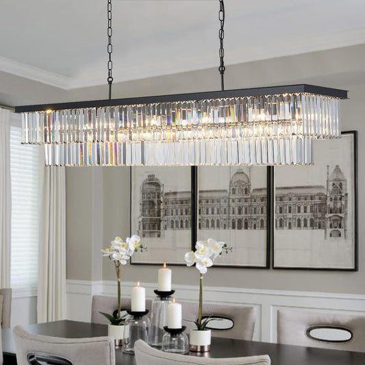 17-Light Crystal Chandelier for Dining Room