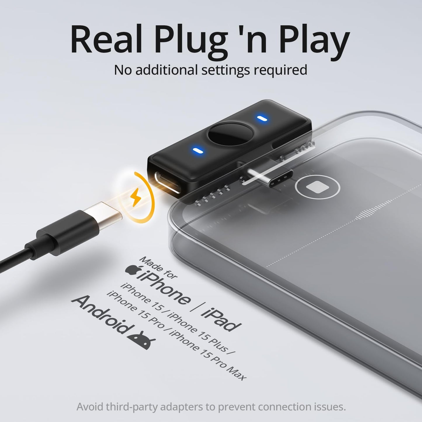 Wireless Lavalier Microphone for Video Recording