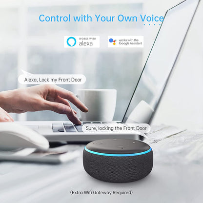 SMONET Smart Lock with Fingerprint & App Control