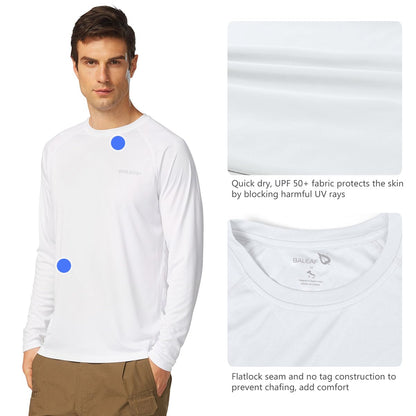 baleaf Men's UV Protection Long Sleeve Shirt