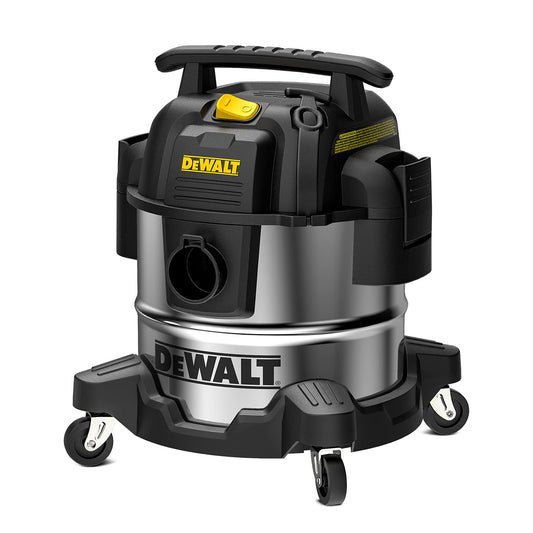 DEWALT 5 Gallon Stainless Steel Wet/Dry Vacuum