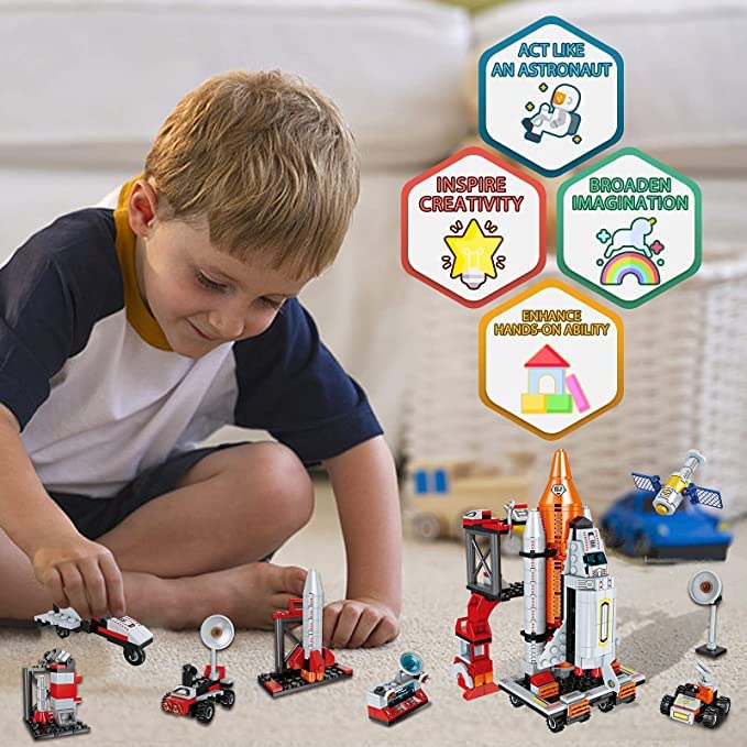 STEM Space Shuttle Building Kit for Kids 6-12