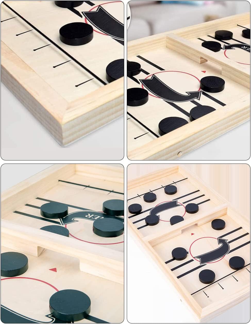 Fast Sling Puck Game - Interactive Board Toy
