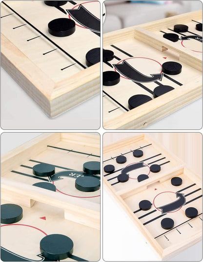 Fast Sling Puck Game - Interactive Board Toy