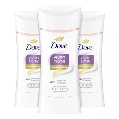 Dove Even Tone Antiperspirant Deodorant 3 Count