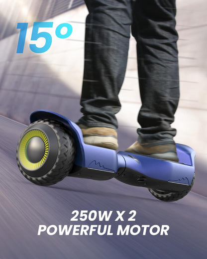 Gyroor All Terrain Hoverboard with Bluetooth & Lights