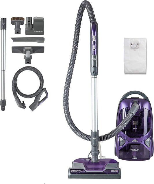 Kenmore Lightweight Bagged Canister Vacuum with Tools