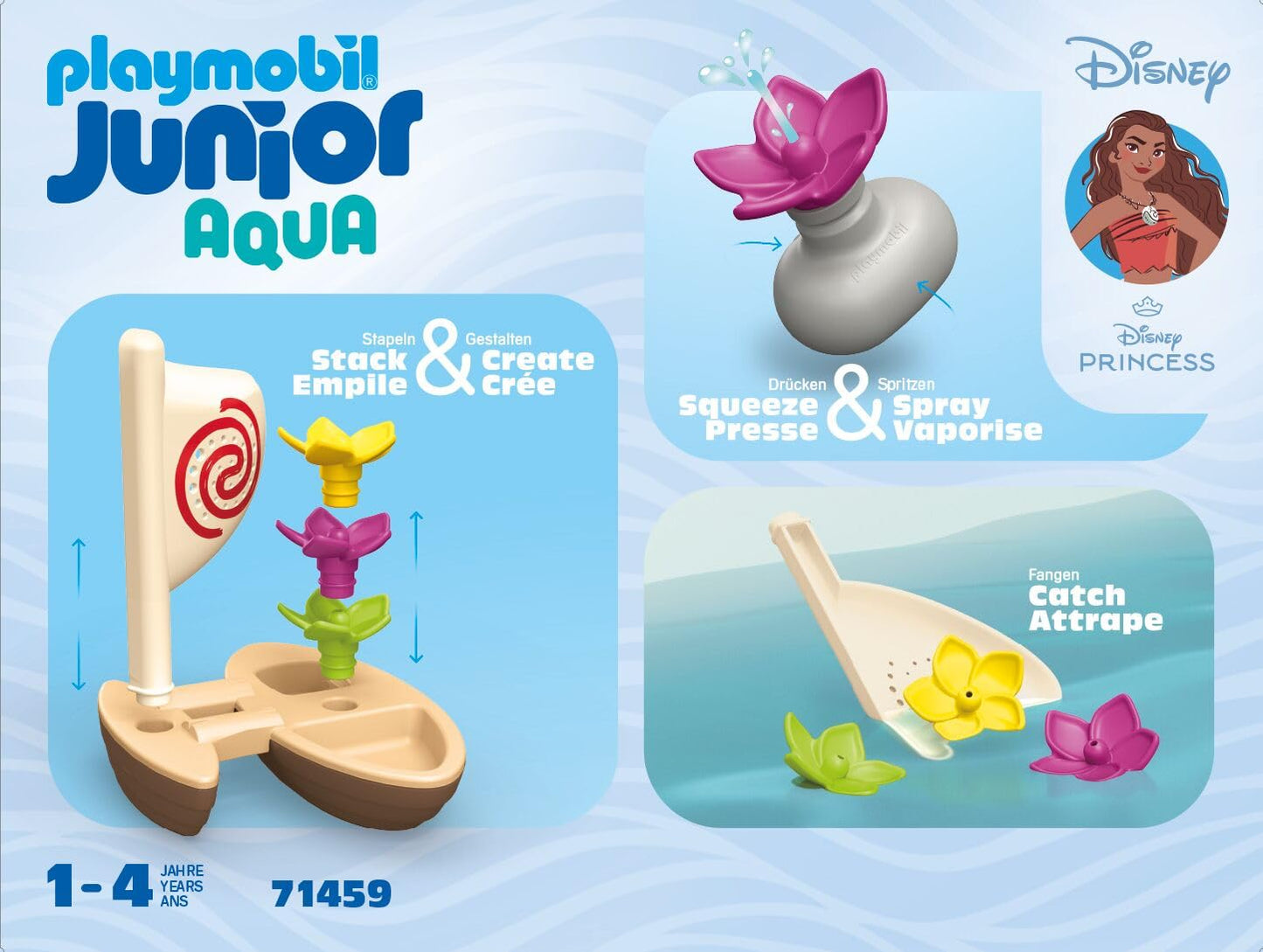 Playmobil Moana's Boat Toy Set for Kids