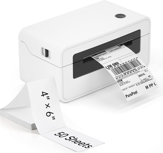 iDPRT Professional Shipping Label Printer - 150mm/s 4x6 Desktop Thermal Label Printer for Shipping Packages, Small Business, USPS, FedEx, Shopify, Etsy, Amazon, Ebay