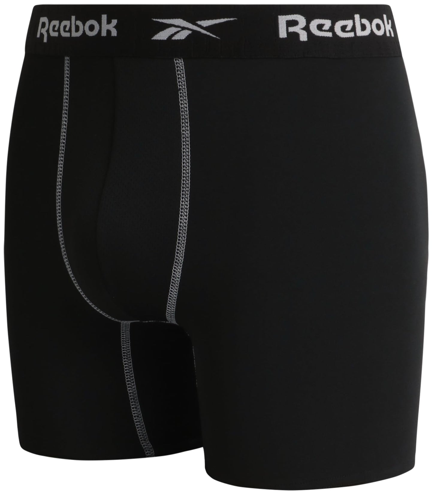 Reebok Men's Moisture Wicking Boxer Briefs 4-Pack