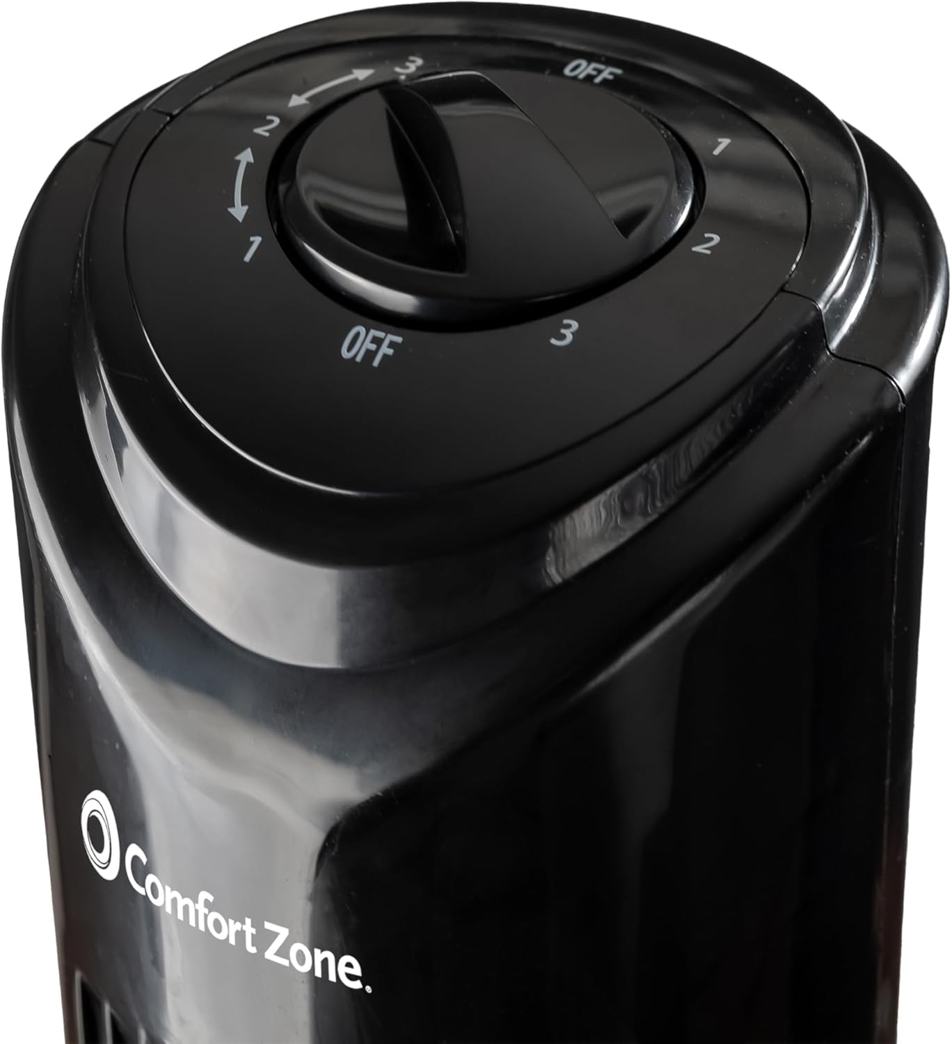 Comfort Zone 32" Bladeless Tower Fan, 3 Speeds