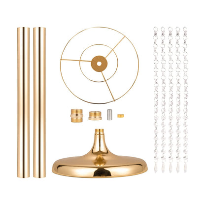 Gold Flower Stand Vases for Wedding Centerpieces