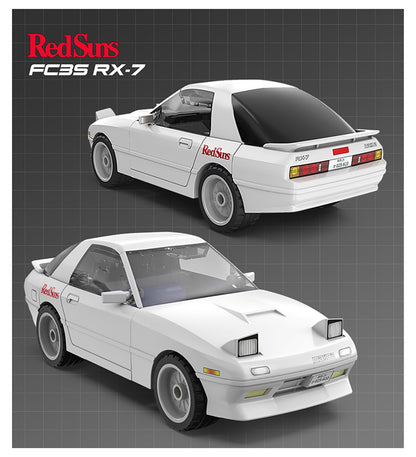 Mazda RX-7 FC3S Building Blocks Kit – 66 Pieces