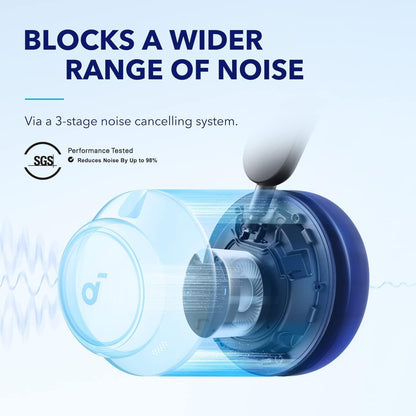Soundcore Q45 Noise Cancelling Headphones, 50H Playtime
