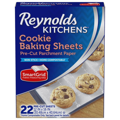 Reynolds Pre-Cut Parchment Paper Sheets, 22 Count