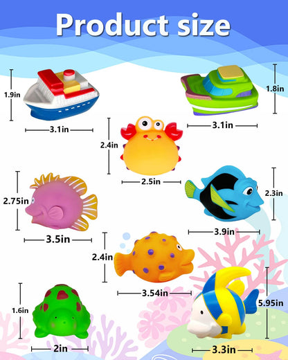 Mold-Free Bath Toys for Toddlers