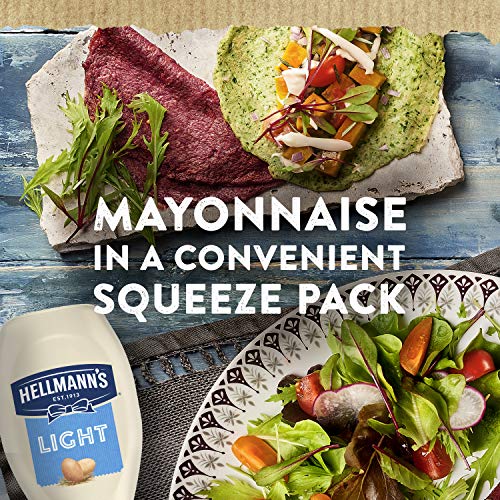 Hellmann's Light Mayonnaise Squeeze Bottle 20 oz Pack